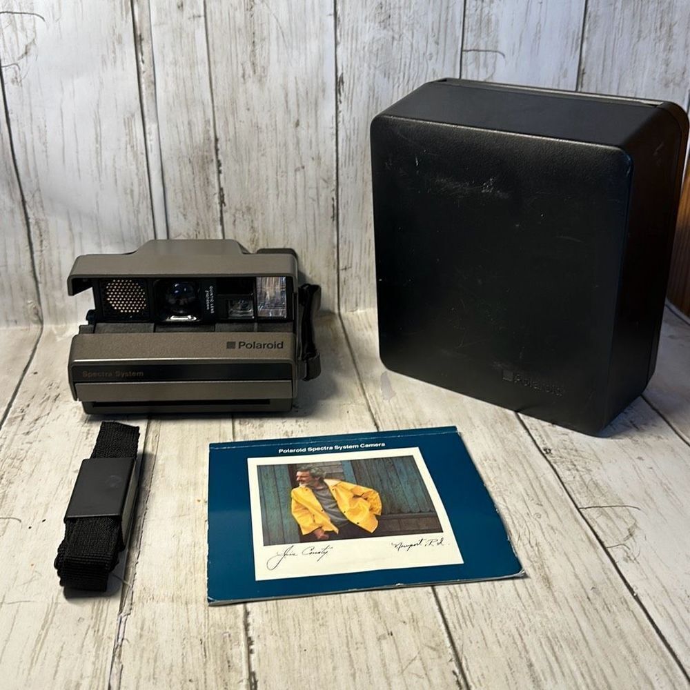 Polaroid Camera With Storage‎ Case Spectra System User Manual